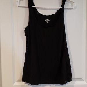 Black tank top